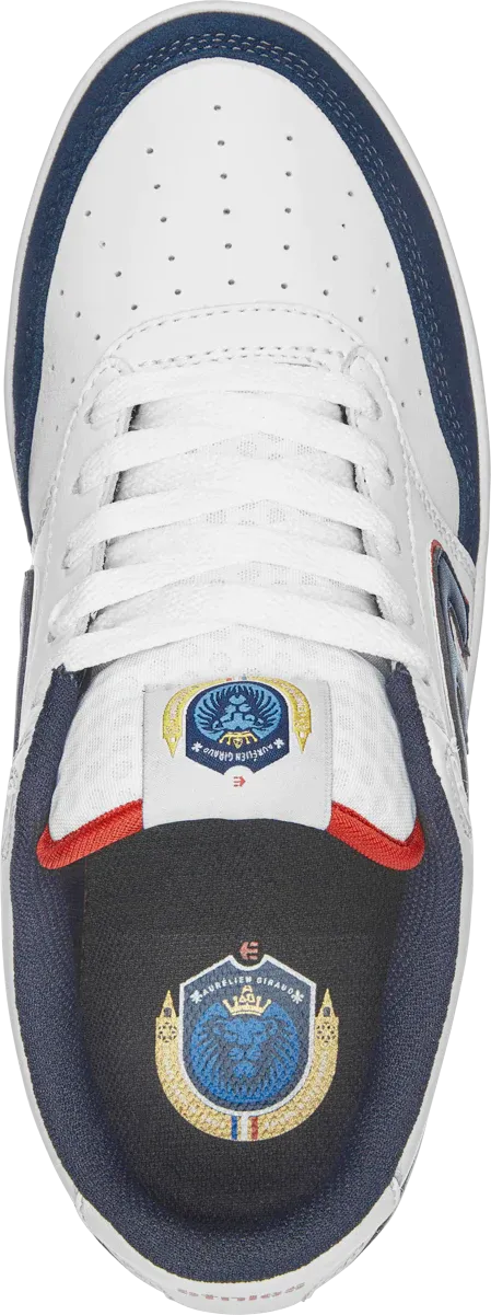 ETNIES The Aurelien Michelin Shoes White/Navy/Red