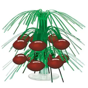 Football Mini Cascade Centerpiece, 7.5 in | 1ct