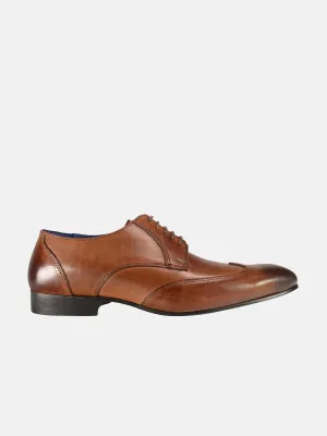 Franzini Men's Lace Up Formal Leather Shoes