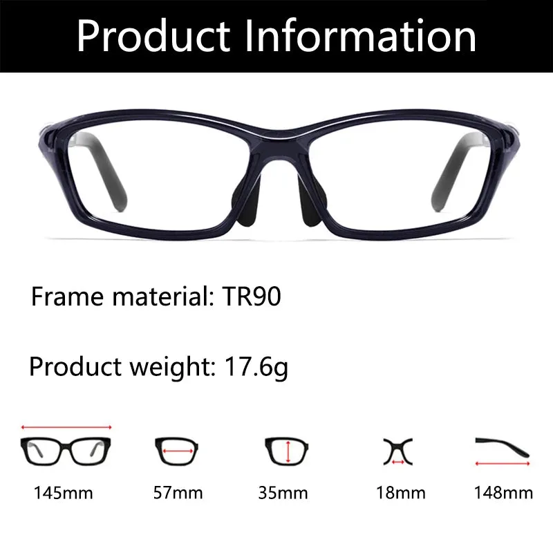 Full Frame Anti-slip Sports Photochromic Progressive Reading Glasses