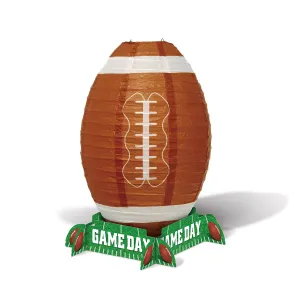 Game Day Football Lantern Centerpiece