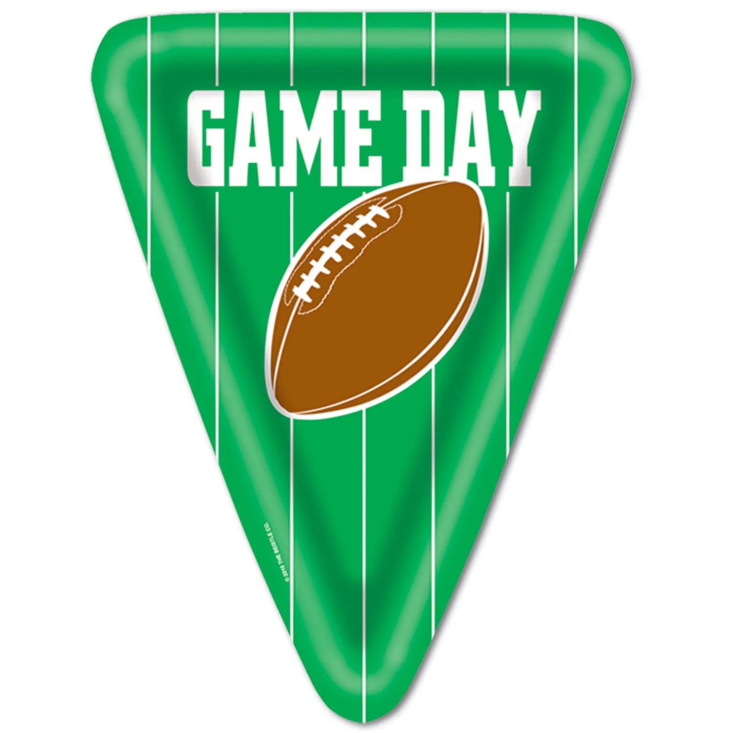 Game Day Football Plates 25cm 8pk