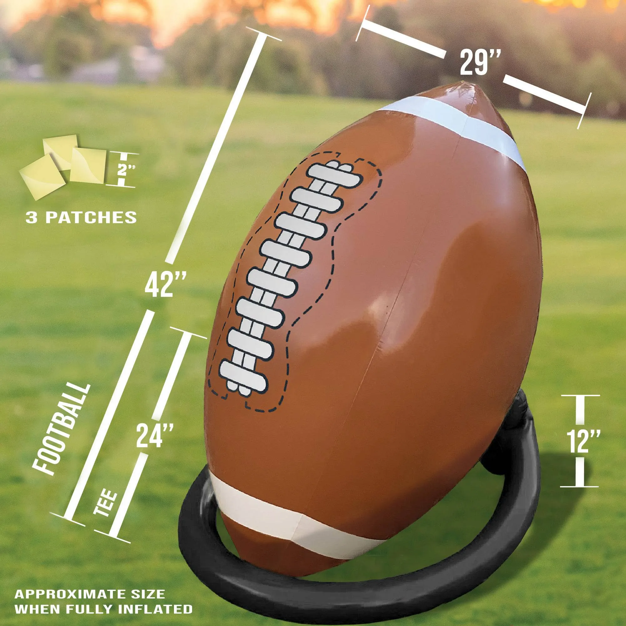 Giant Inflatable Football & Tee