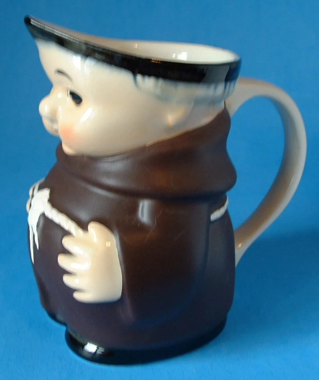 Goebel Friar Tuck Pitcher West Germany Black Shoes Monk 1979-1990