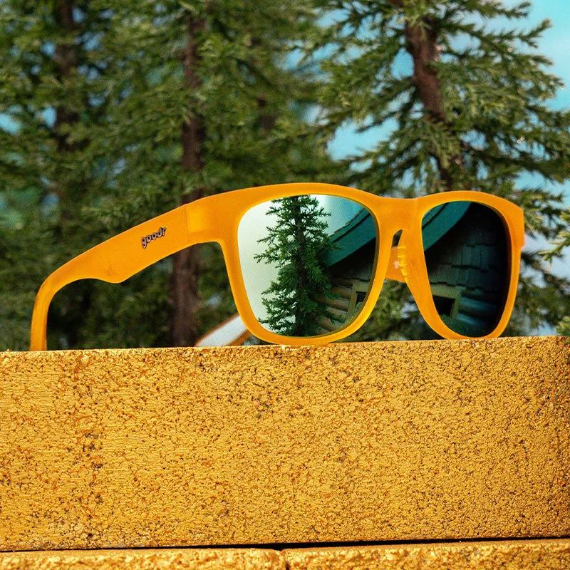 Goodr BFGs Sports Sunglasses - Gold Digging with Sasquatch