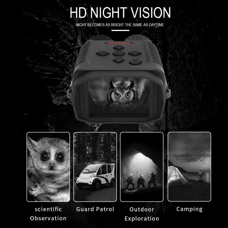 GVDA GD900 2.4 inch TFT Screen Binoculars 1080P HD Infrared Night Vision Binoculars