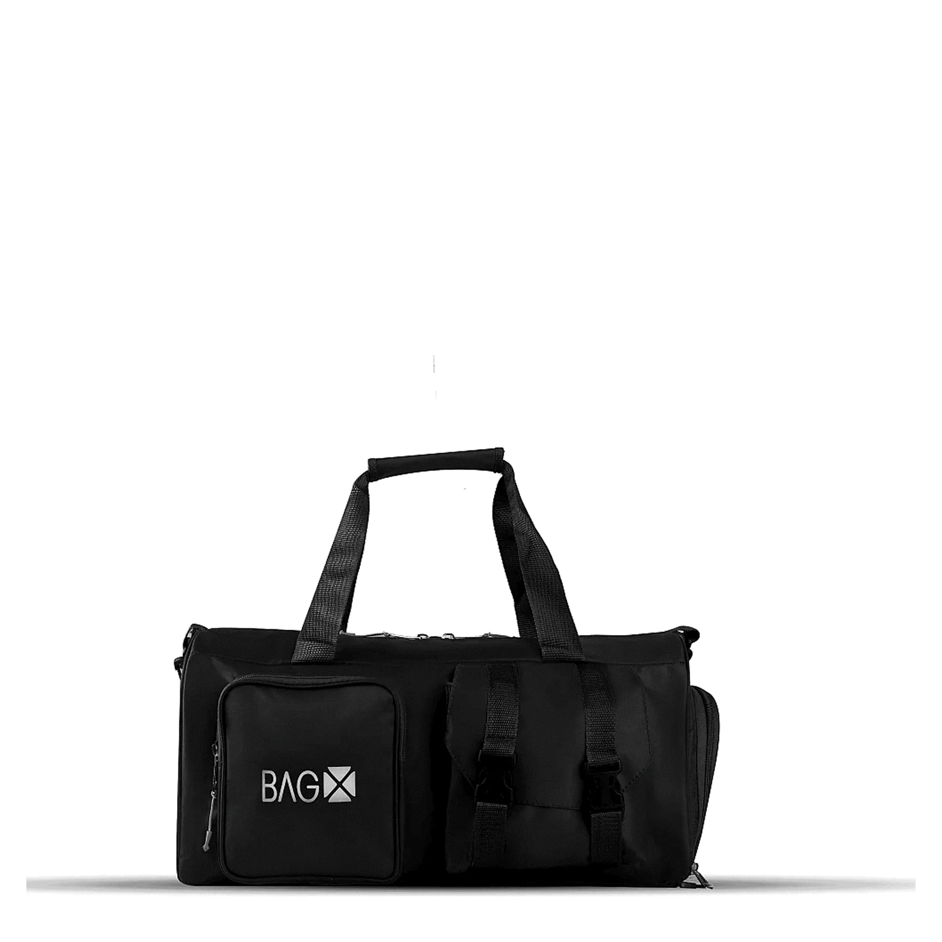 H Q BLACK DUFFEL