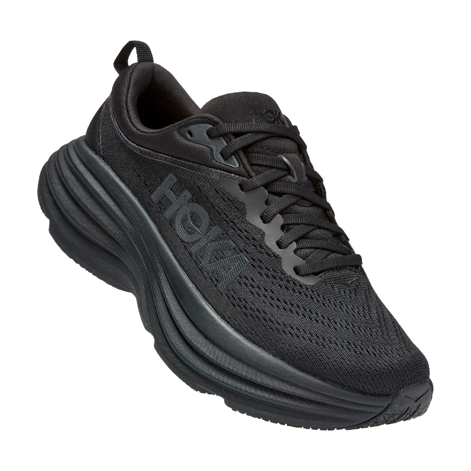 HOKA Women's Bondi 8 Wide Black/Black