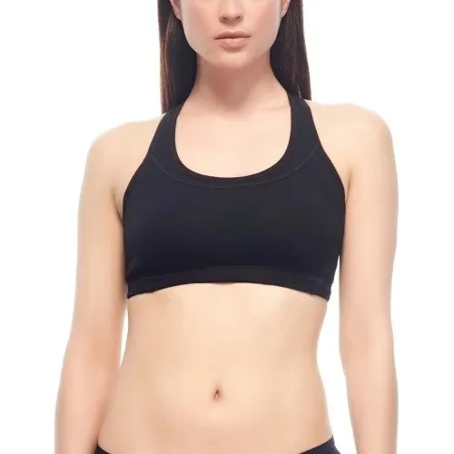 Icebreaker Meld Zone Sport Bra - Black