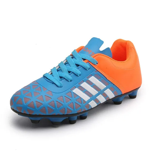 Indoor Outdoor Soccer Shoes for Men Women Football Shoes Kids Training Sneakers Spikes Soccer Cleats Futsal Football Boots