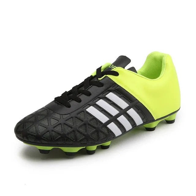 Indoor Outdoor Soccer Shoes for Men Women Football Shoes Kids Training Sneakers Spikes Soccer Cleats Futsal Football Boots