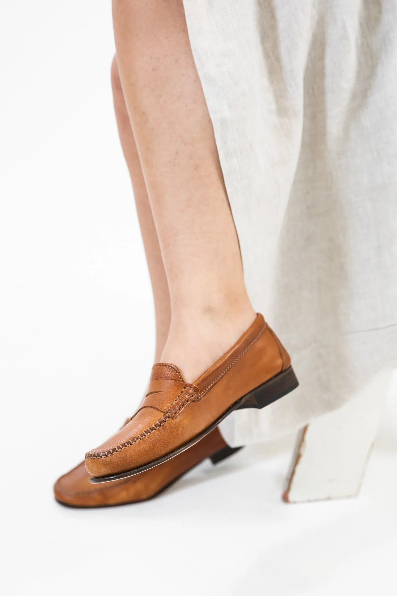 Ink Olives | Viaggio Loafer | Tan