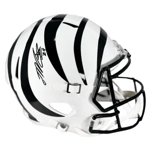 Joe Mixon Signed Cincinnati Bengals Alternate Speed Full-Size Replica Football Helmet (JSA)