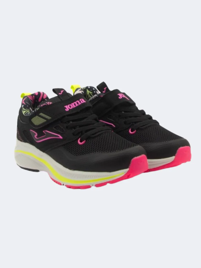 Joma Ferro 2331 Kids Running Shoes Black/Fuchsia