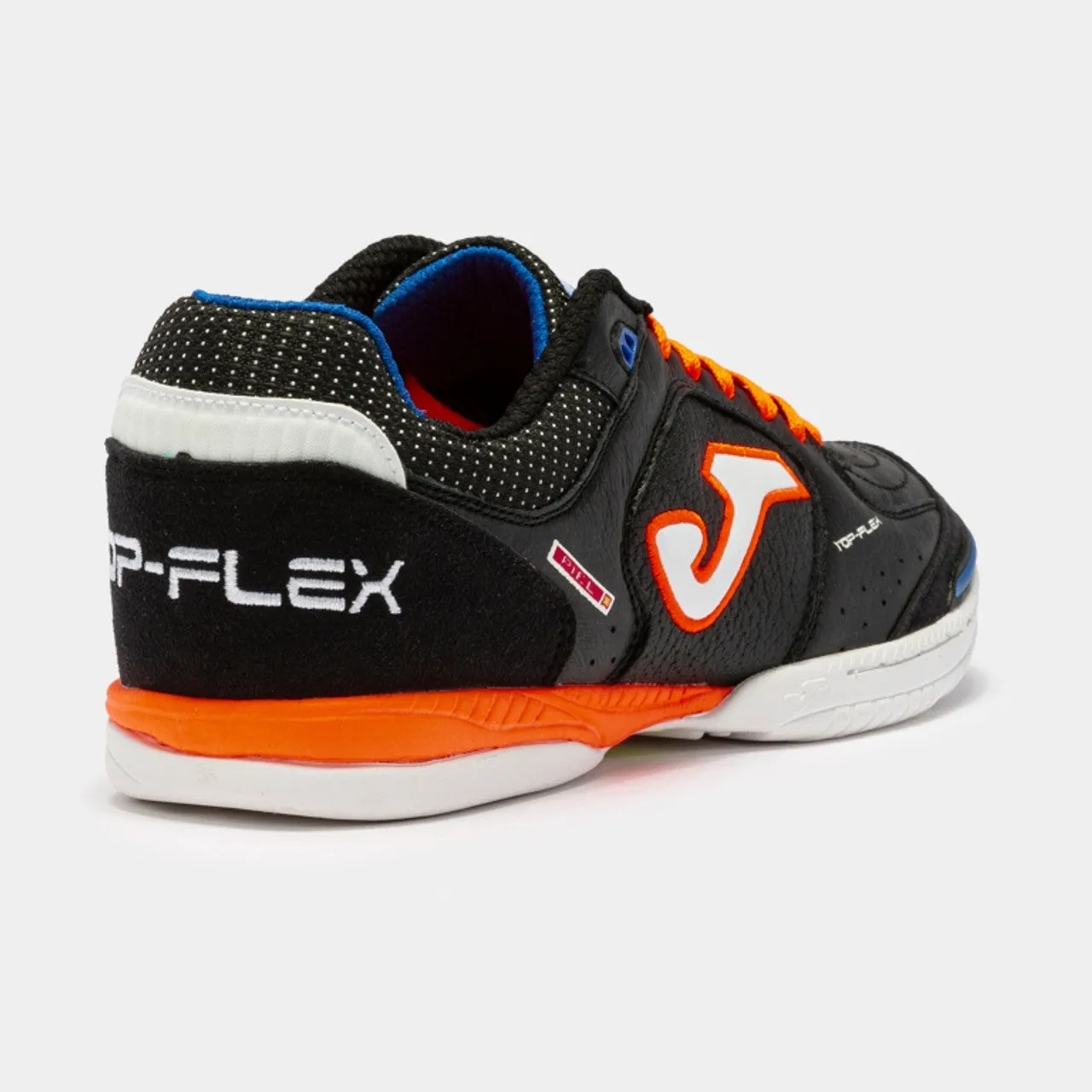 Joma Top Flex Indoor Boots- Black/Orange