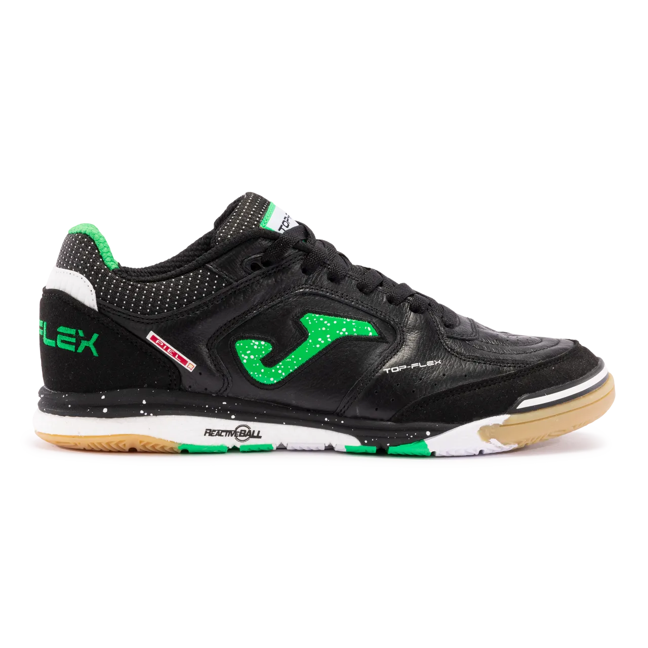 Joma Top Flex Rebound INDOOR Boots- Black/Green