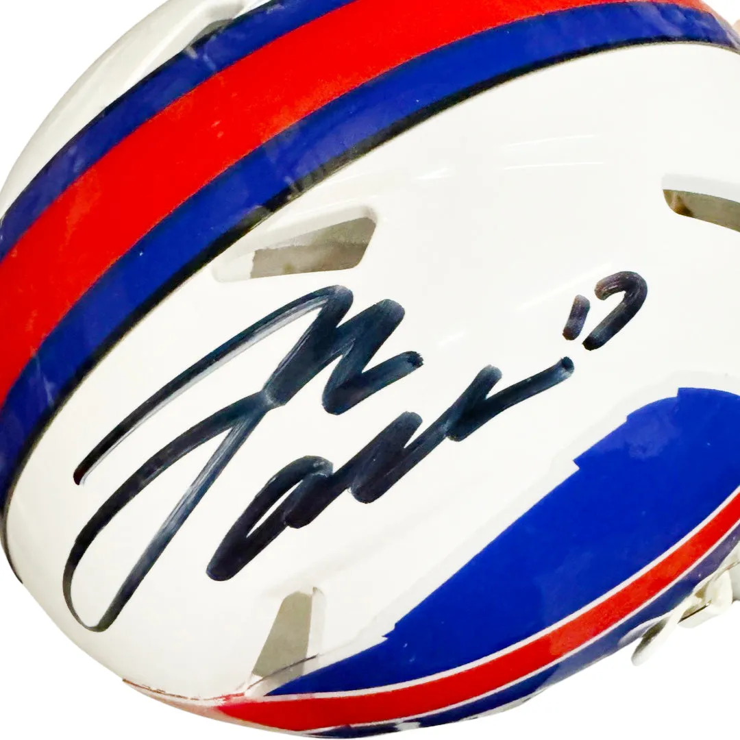 Josh Allen Signed Buffalo Bills Speed Mini Football Helmet (Beckett)