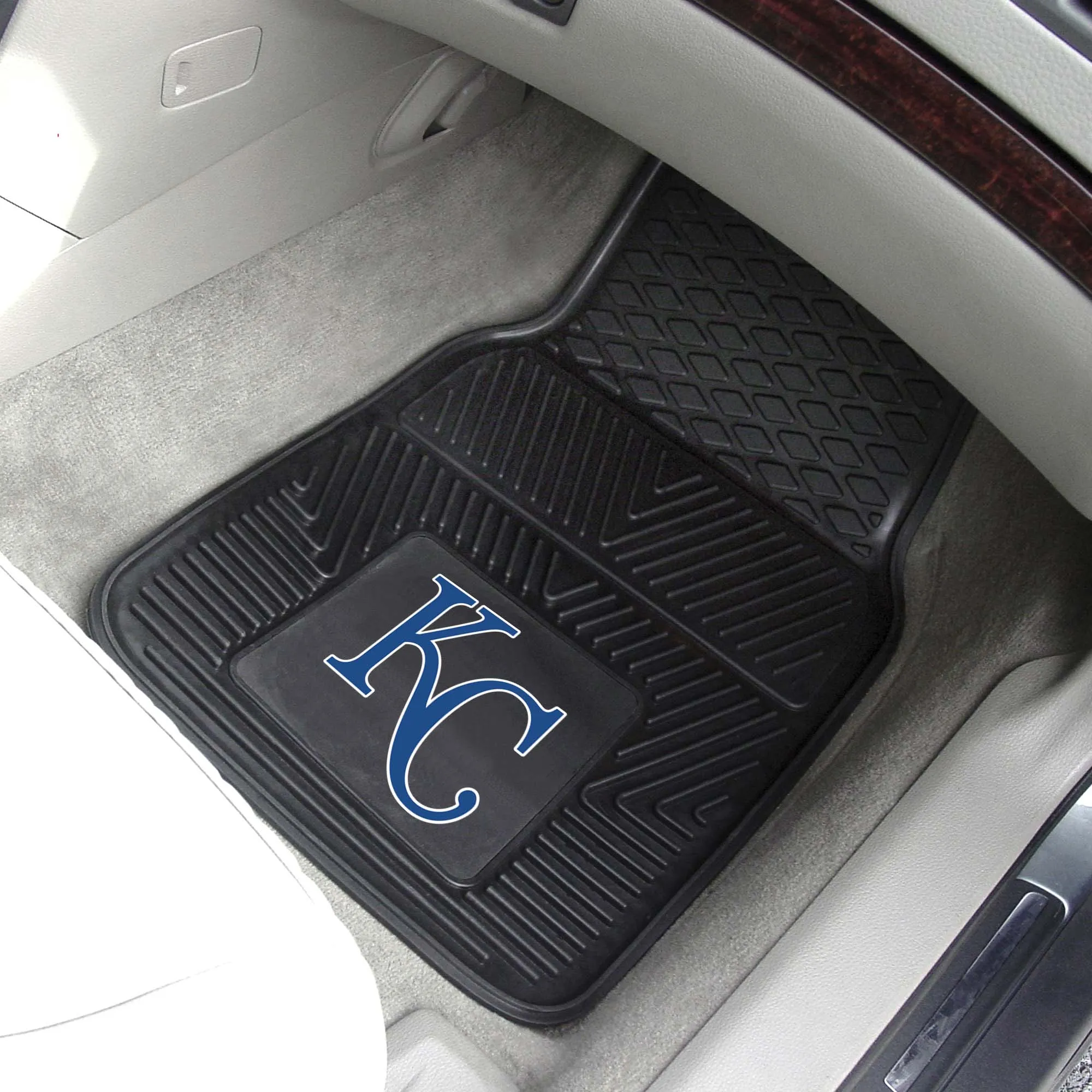 Kansas City Royals Heavy Duty Car Mat Set - 2 Pieces