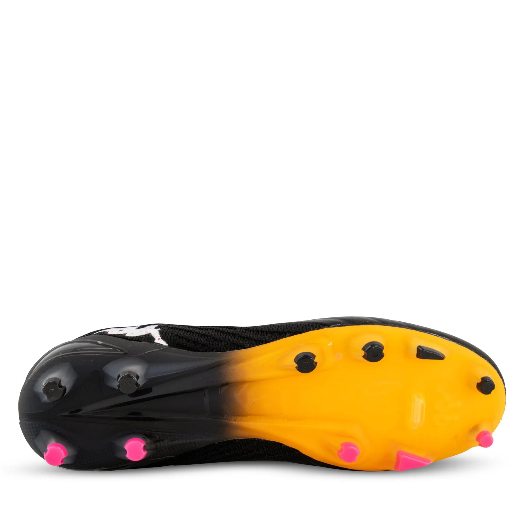 Kappa Player Pro FG Boots- Black/Orange/Fuchsia