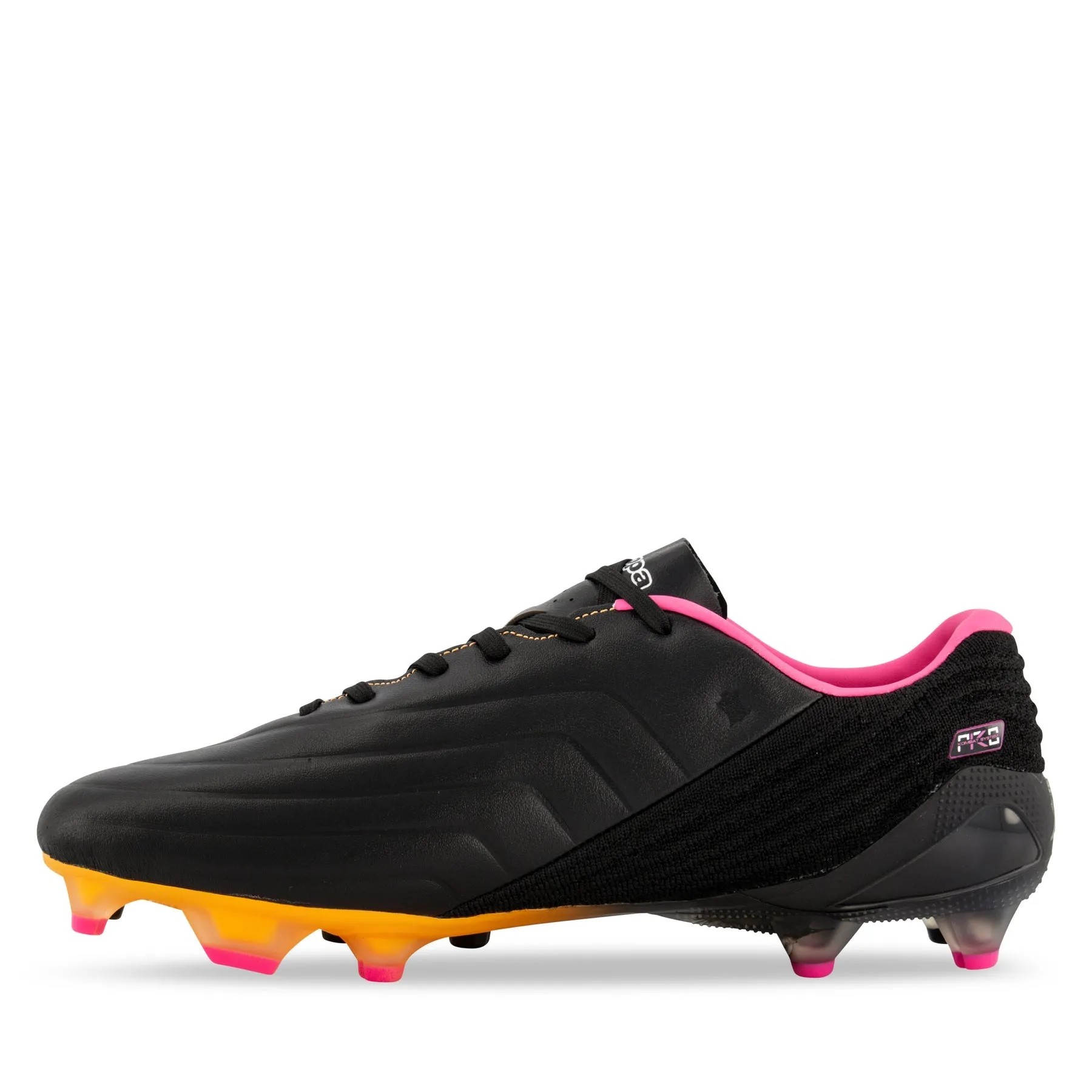 Kappa Player Pro FG Boots- Black/Orange/Fuchsia