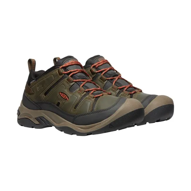 Keen Circadia Men's Walking Shoes - Olive/Potters Clay