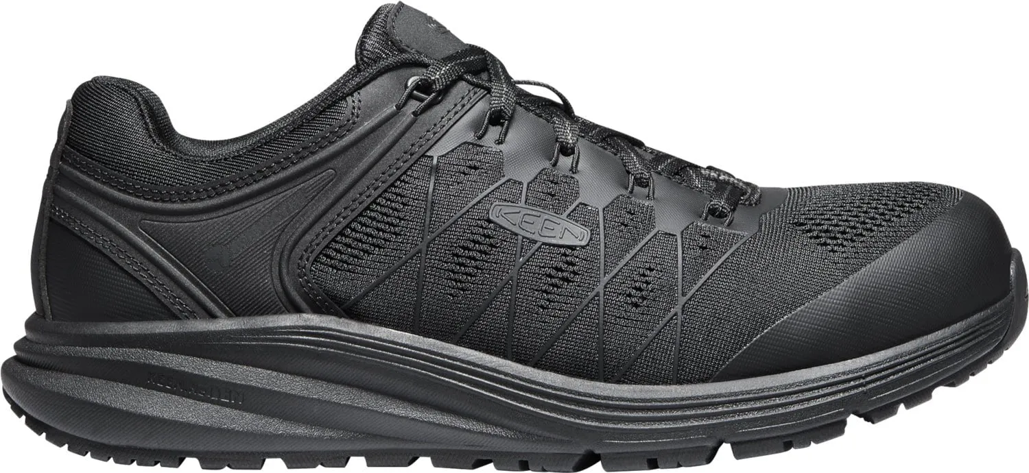 Keen Utility Mens Vista Energy Black/Raven Mesh Work Shoes