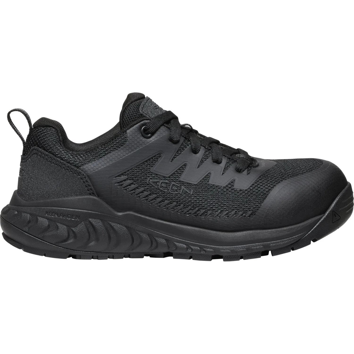 Keen Utility Womens Arvada ESD CT Black Synthetic Work Shoes