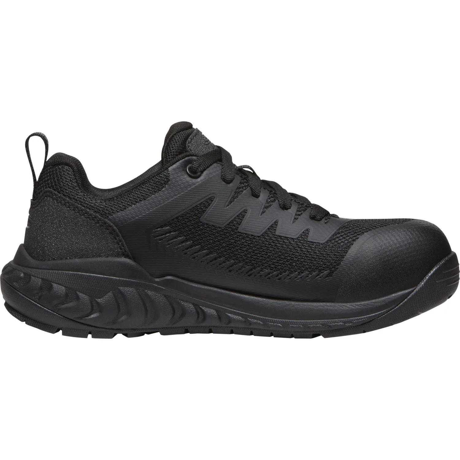 Keen Utility Womens Arvada ESD CT Black Synthetic Work Shoes