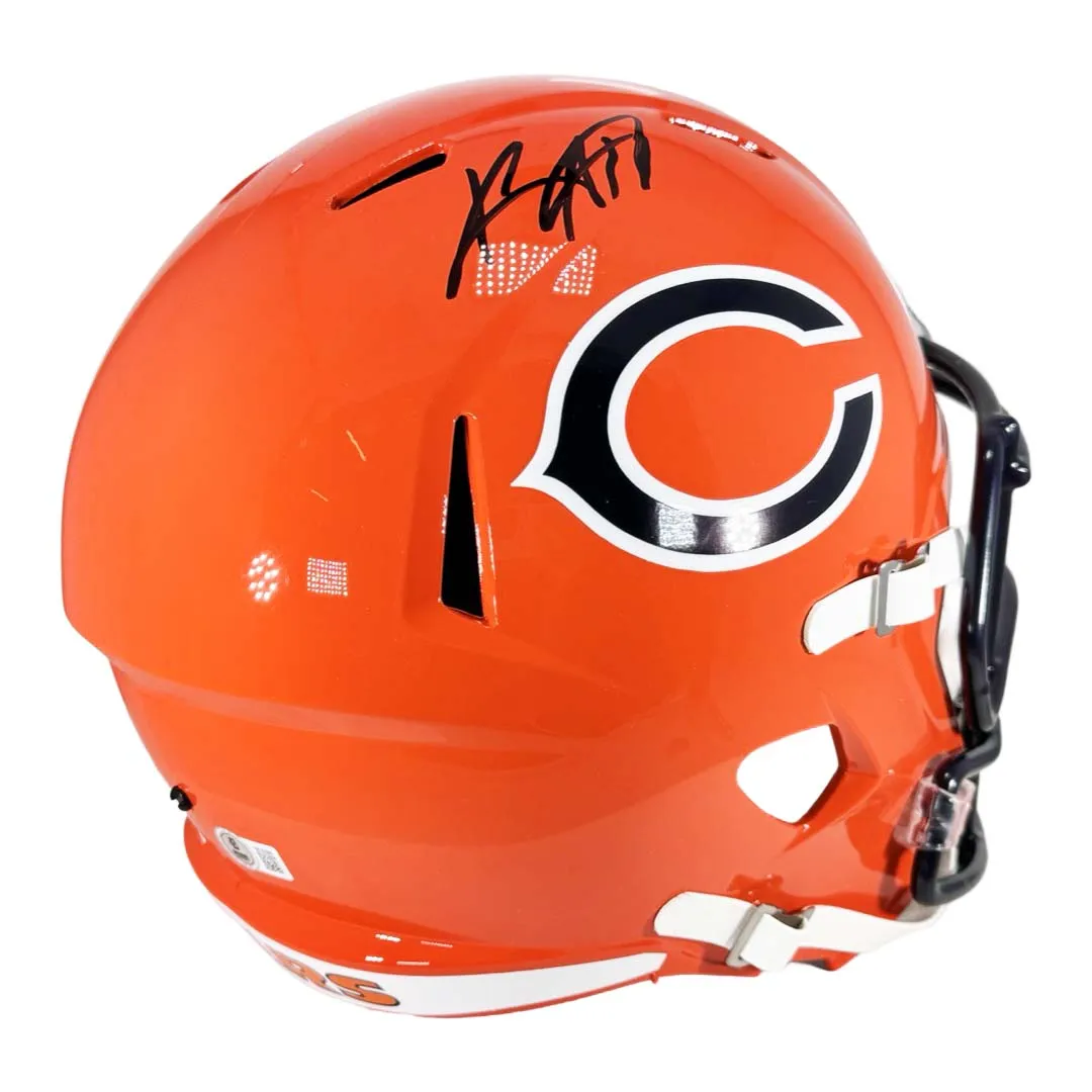 Keenan Allen Signed Chicago Bears Alt 2022 Speed Full-Size Replica Football Helmet (Beckett)