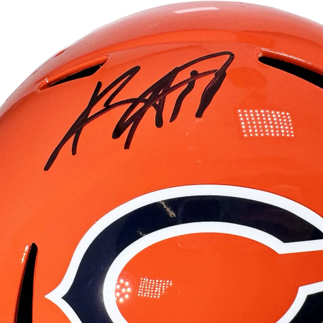 Keenan Allen Signed Chicago Bears Alt 2022 Speed Full-Size Replica Football Helmet (Beckett)