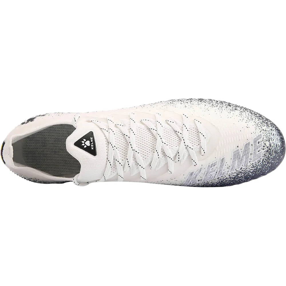 KELME Galactic Jr Football Boot - White/Black