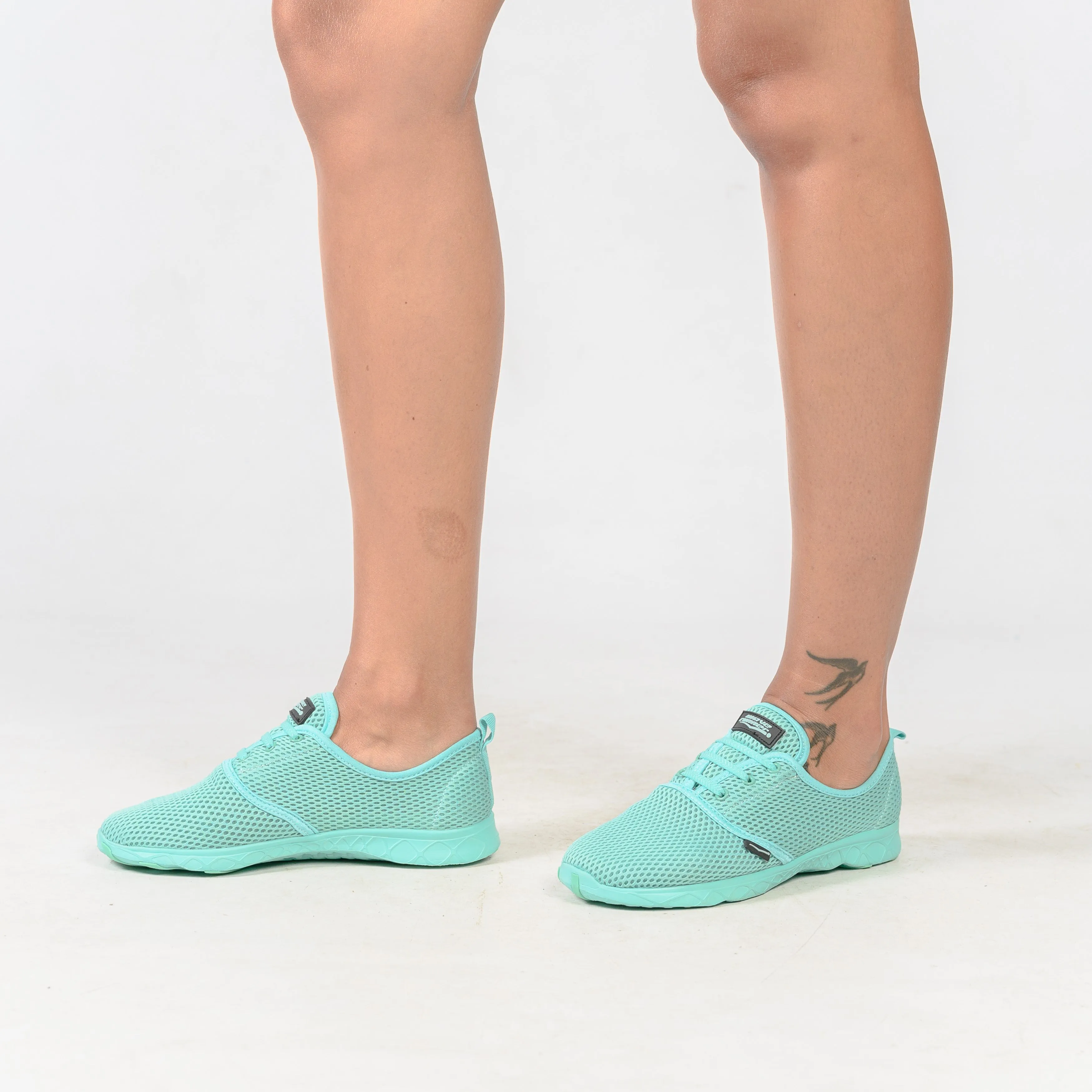 Ladies Aqua Sneaker Turquoise