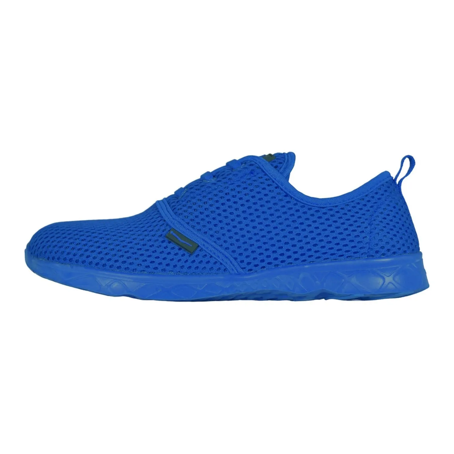 Ladies Aqua Sneakers Royal Blue