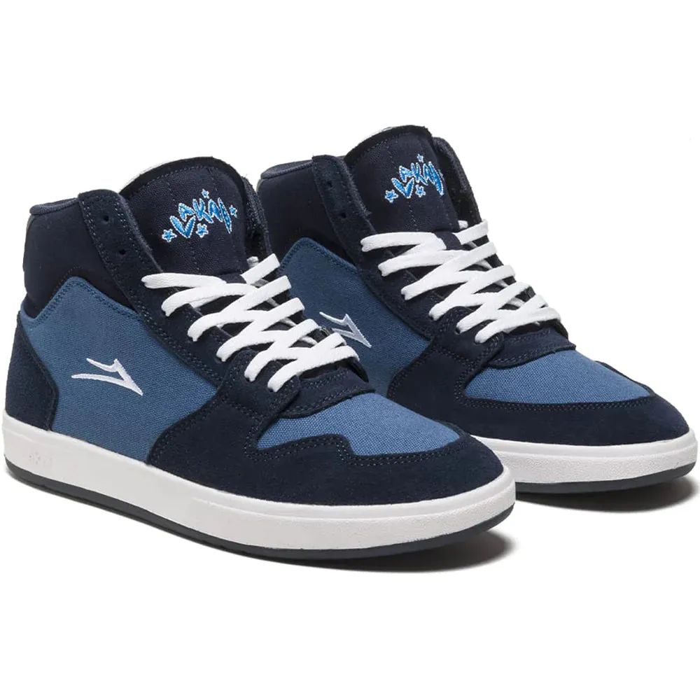 Lakai Shoes Villa - Slate/Navy Suede