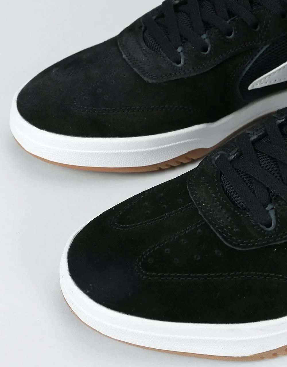 Lakai x Chocolate Atlantic Skate Shoes - Black/Yellow Suede