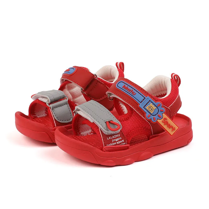 Lara Pig Summer Male Baby Functional Toddler Shoes Baby Non-Slip Sandals Female Toddler Sports Shoes