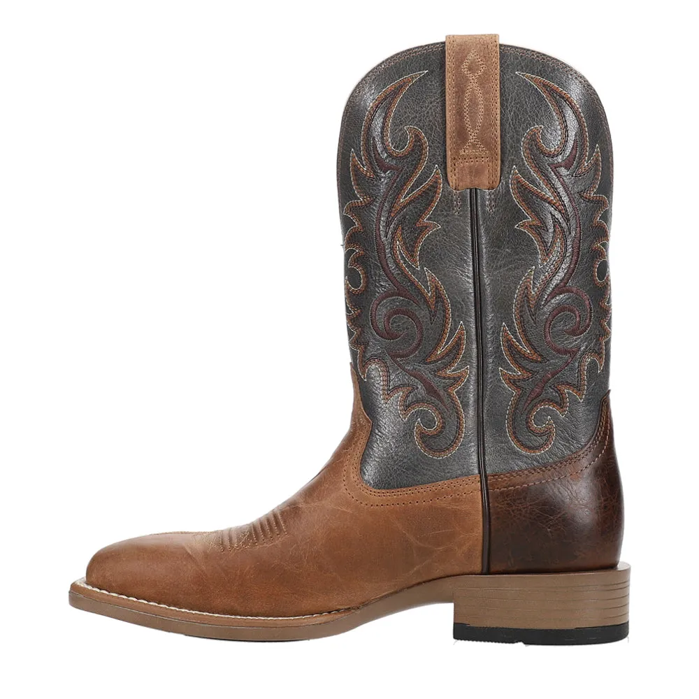 Lasco Ultra Light Embroidered Square Toe Cowboy Boots