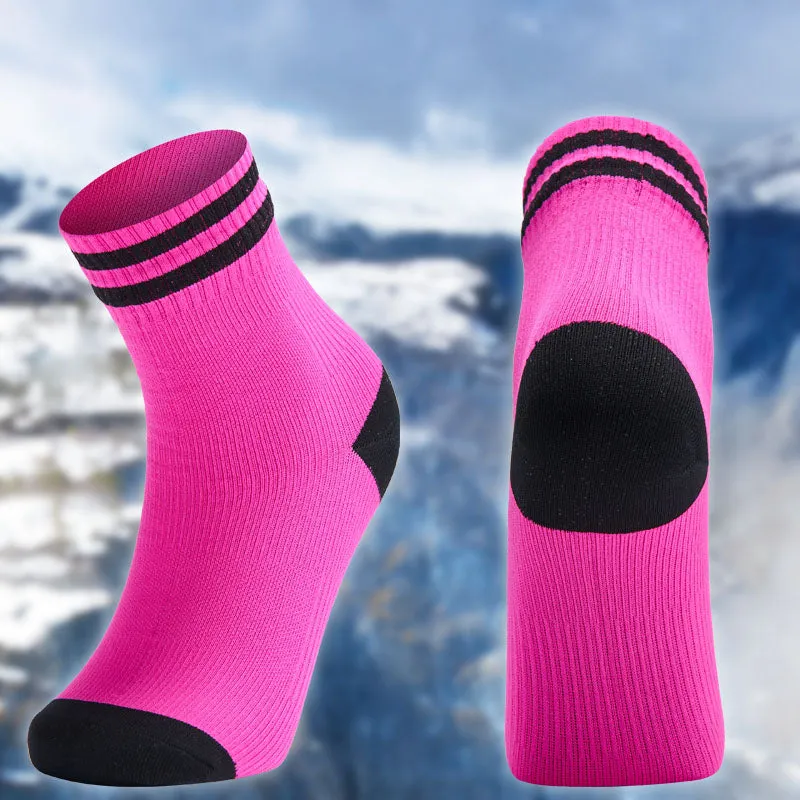 LEAKDRY Waterproof Breathable Ultralite Dri-nit Socks Ankle Pink