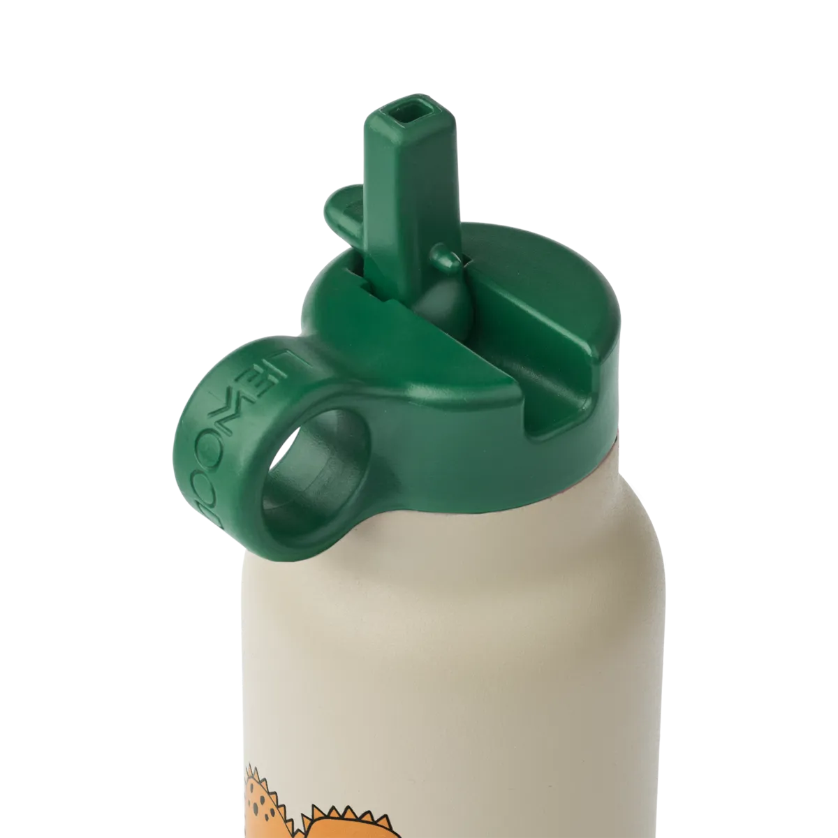 Liewood Falk Drinking Bottle 350 ml | Dinosaurs /Fog