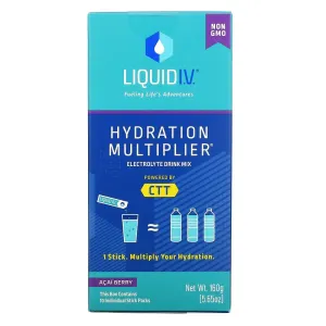 Liquid IV Hydration Multiplier, 10-Stick Pack