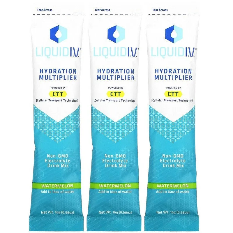 Liquid IV Hydration Multiplier, 3-Stick Pack