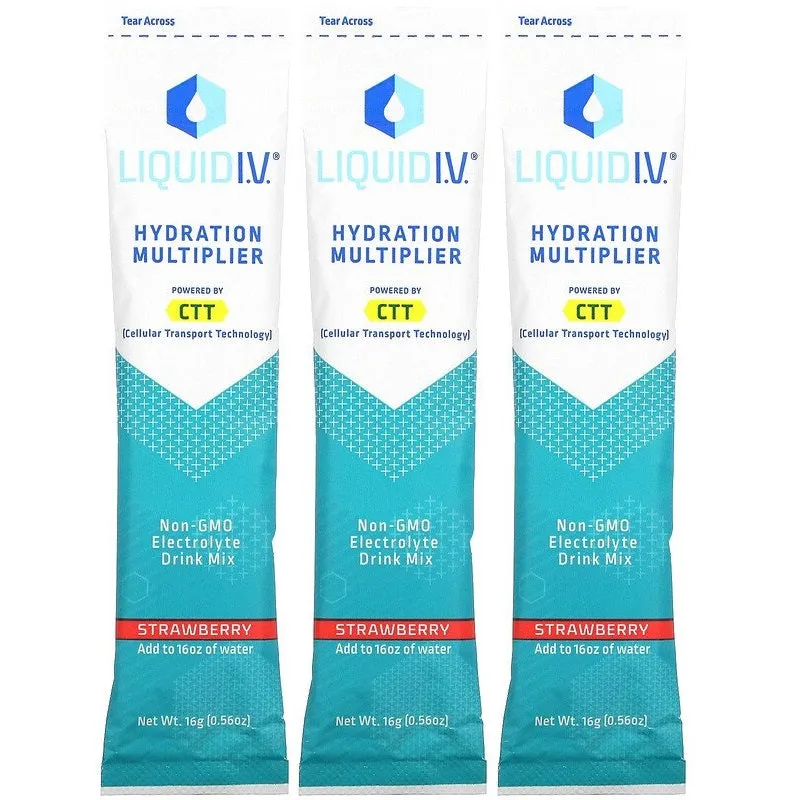 Liquid IV Hydration Multiplier, 3-Stick Pack