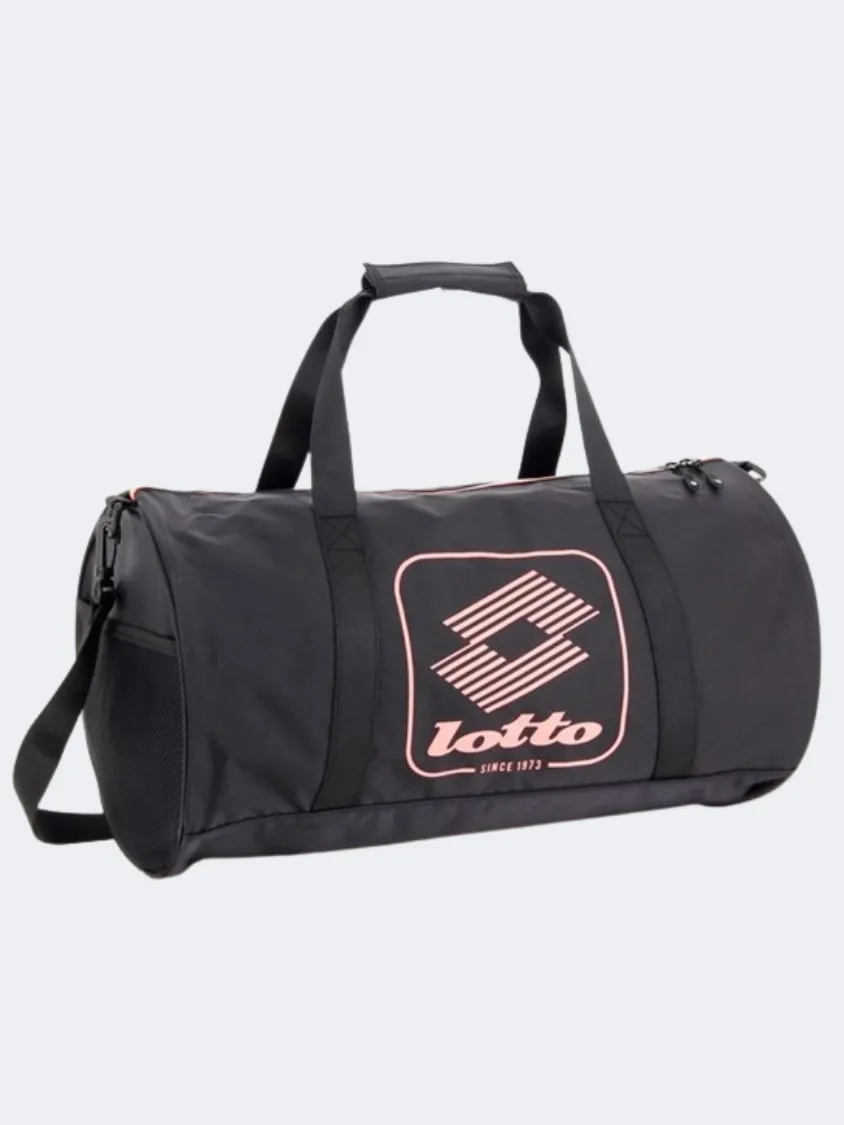 Lotto Roll Women Training Bag Black/Sweet Rose