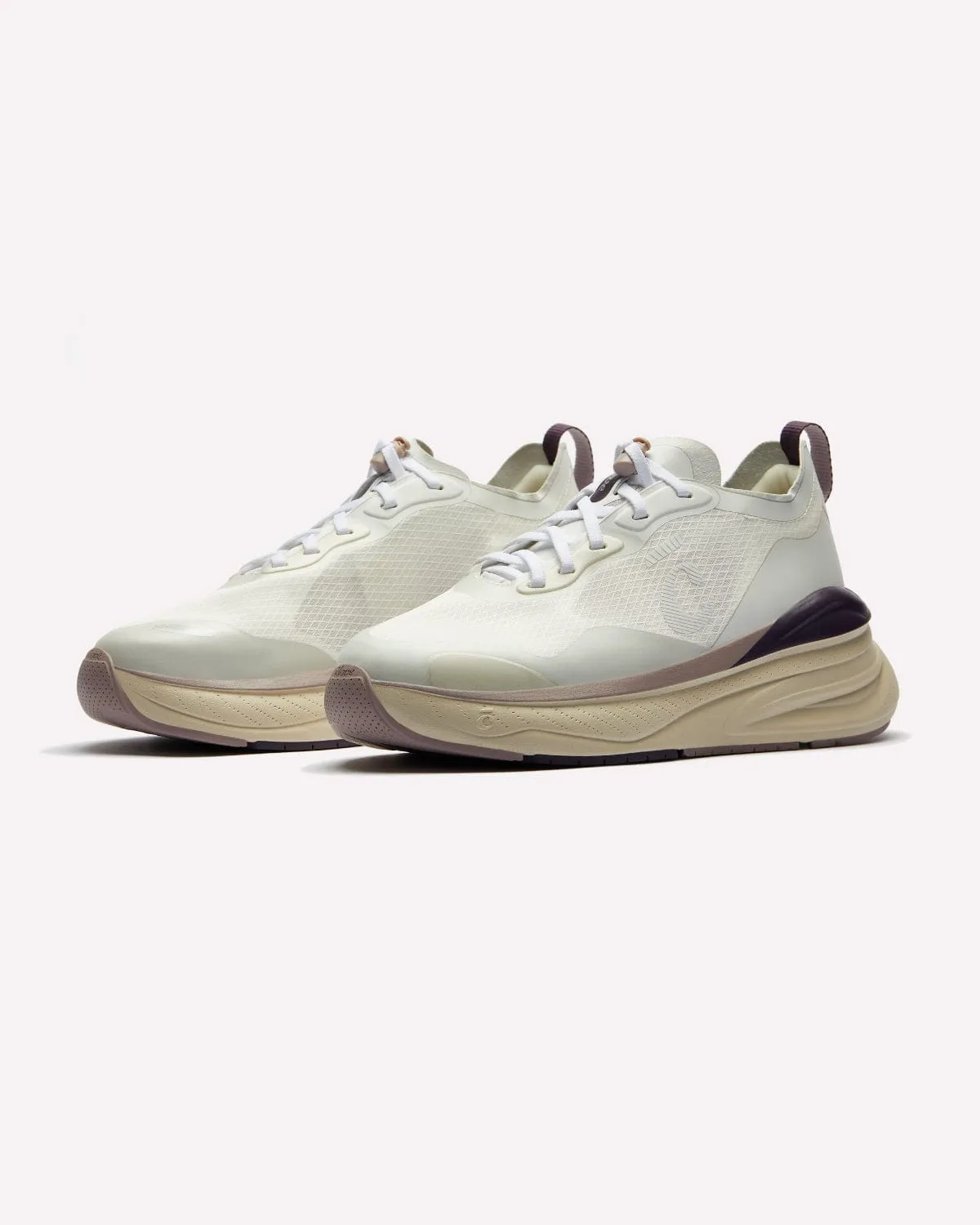 Men's Alto - White / Plum / Vintage Tan