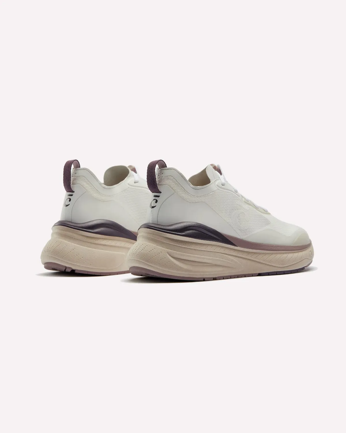 Men's Alto - White / Plum / Vintage Tan