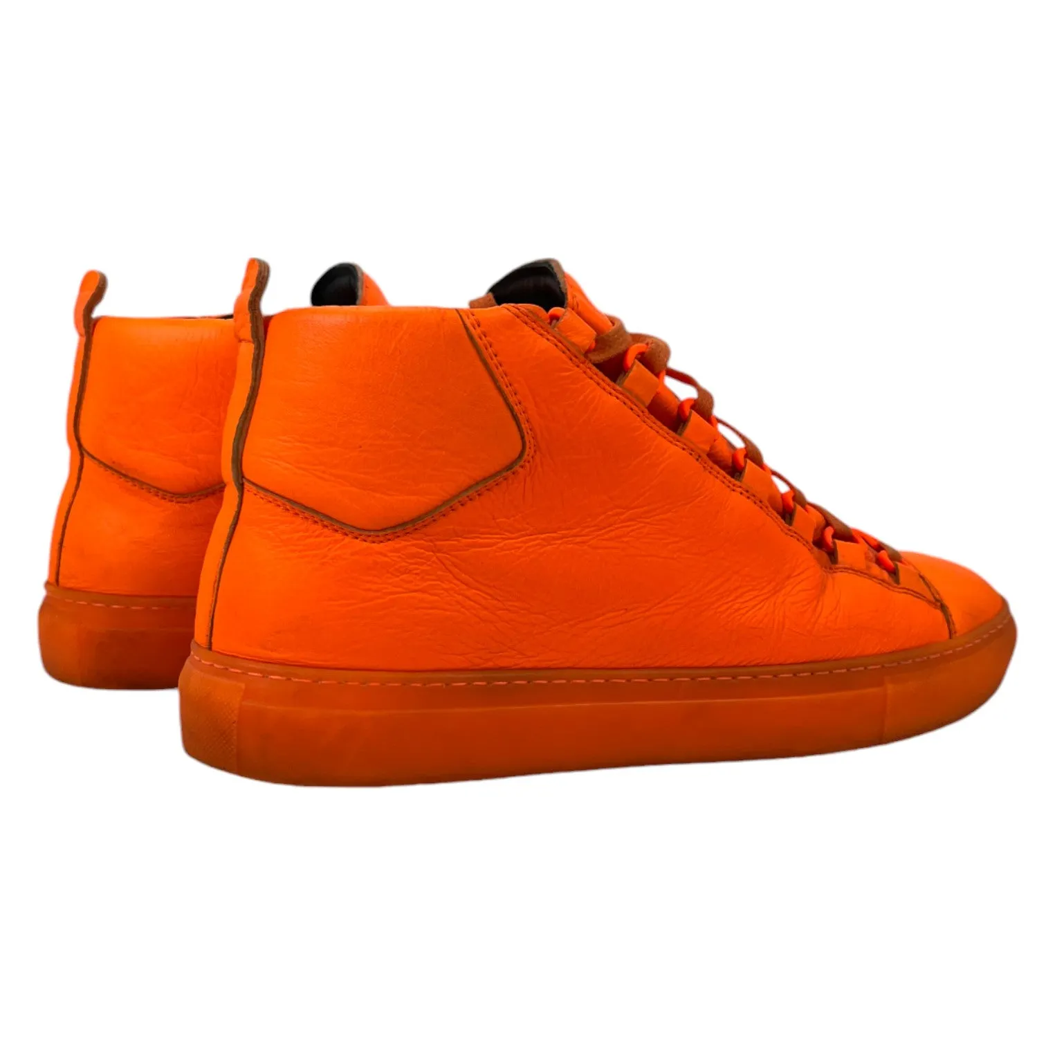 Men's Arena High Top High Trainers Orange Size EU 40 / UK 6