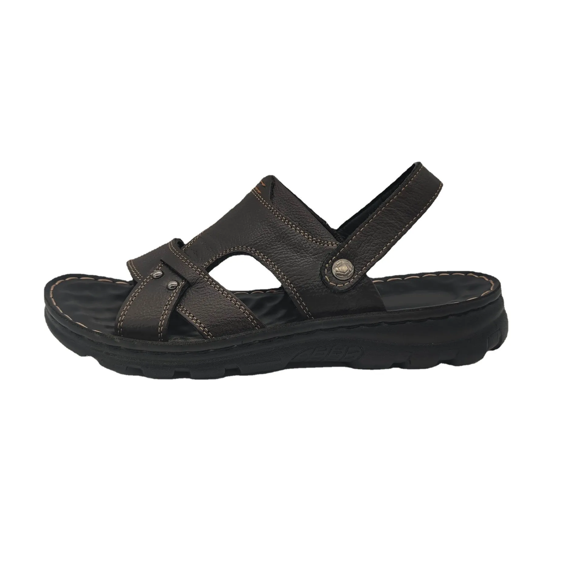 Men's Casual Leather Adjustable Handmade Sandals