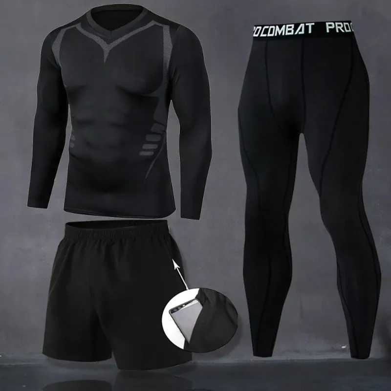 Men's Warm Tight Winter Sports Underwear