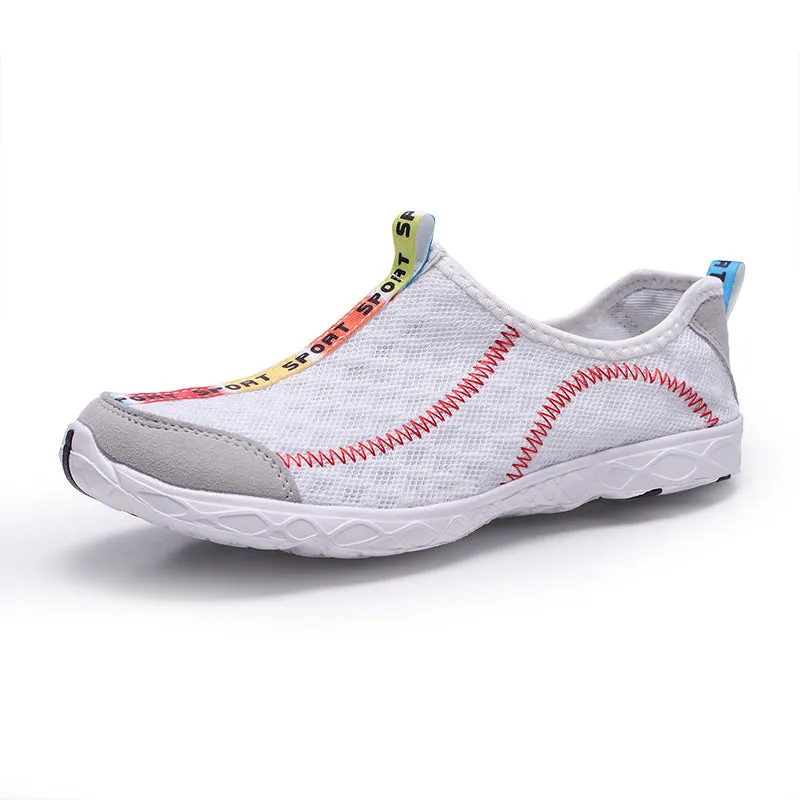 Men's Water Shoes Breathable Mesh Quick Drying Anti-Slip Walking Sneaker