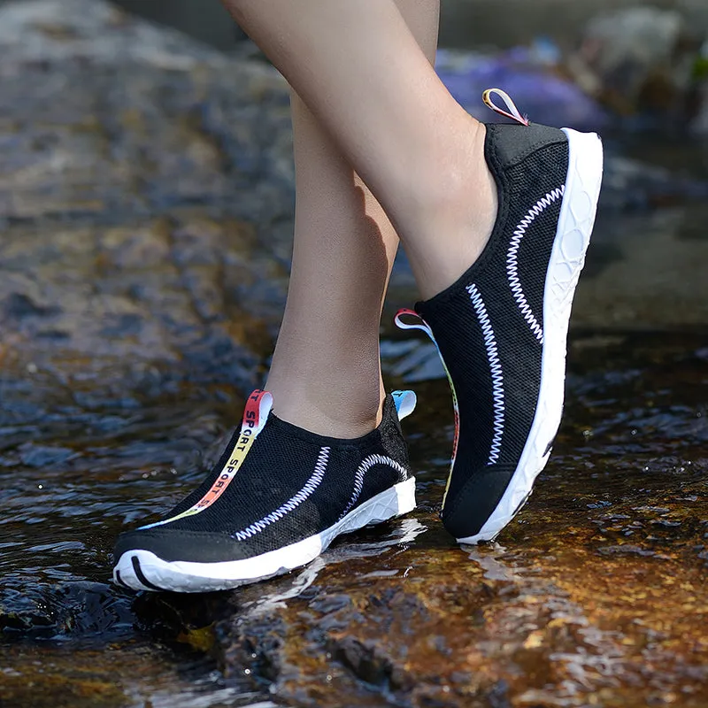 Men's Water Shoes Breathable Mesh Quick Drying Anti-Slip Walking Sneaker